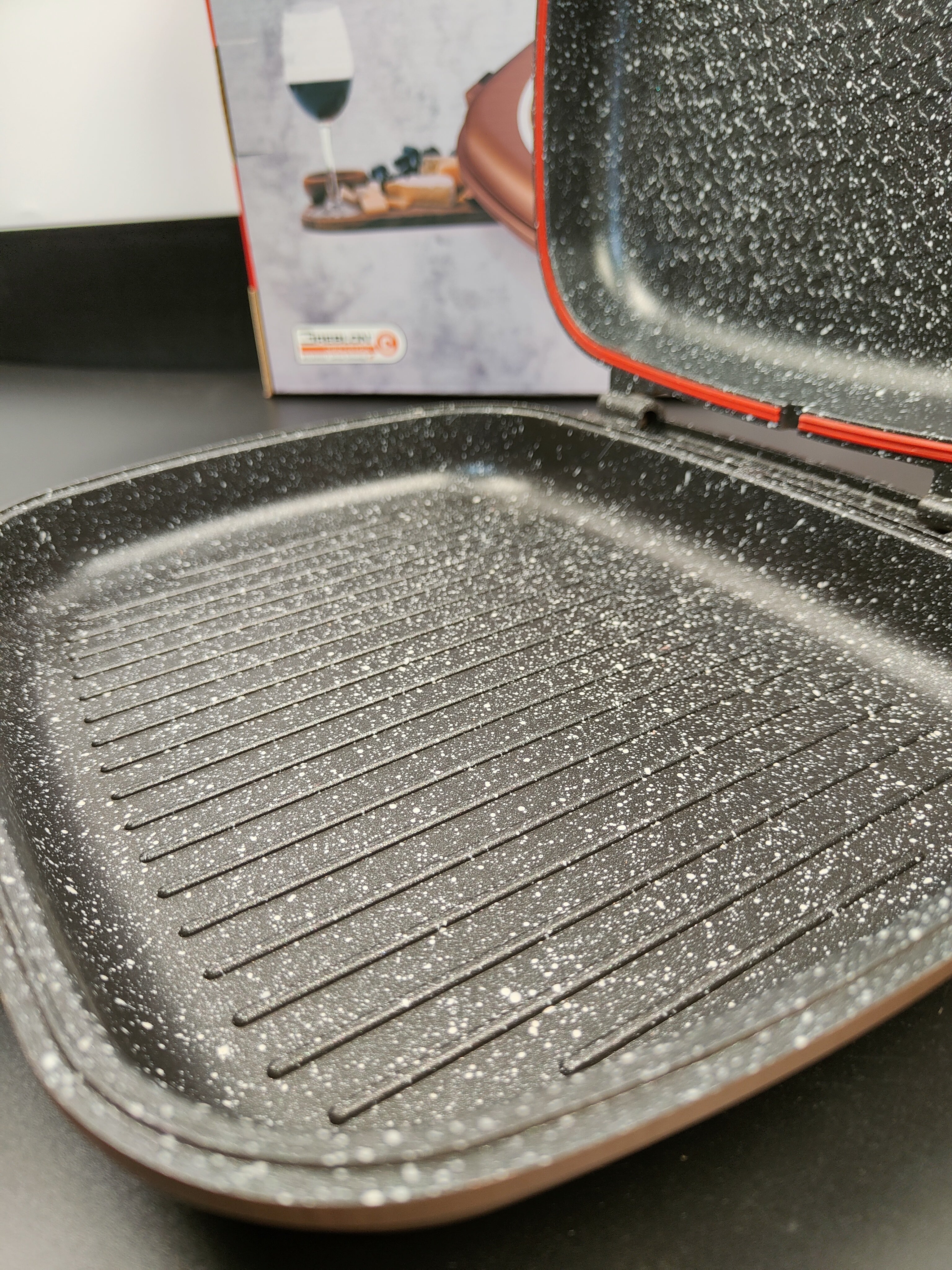 Tigaie grill dublă RL-DF28M