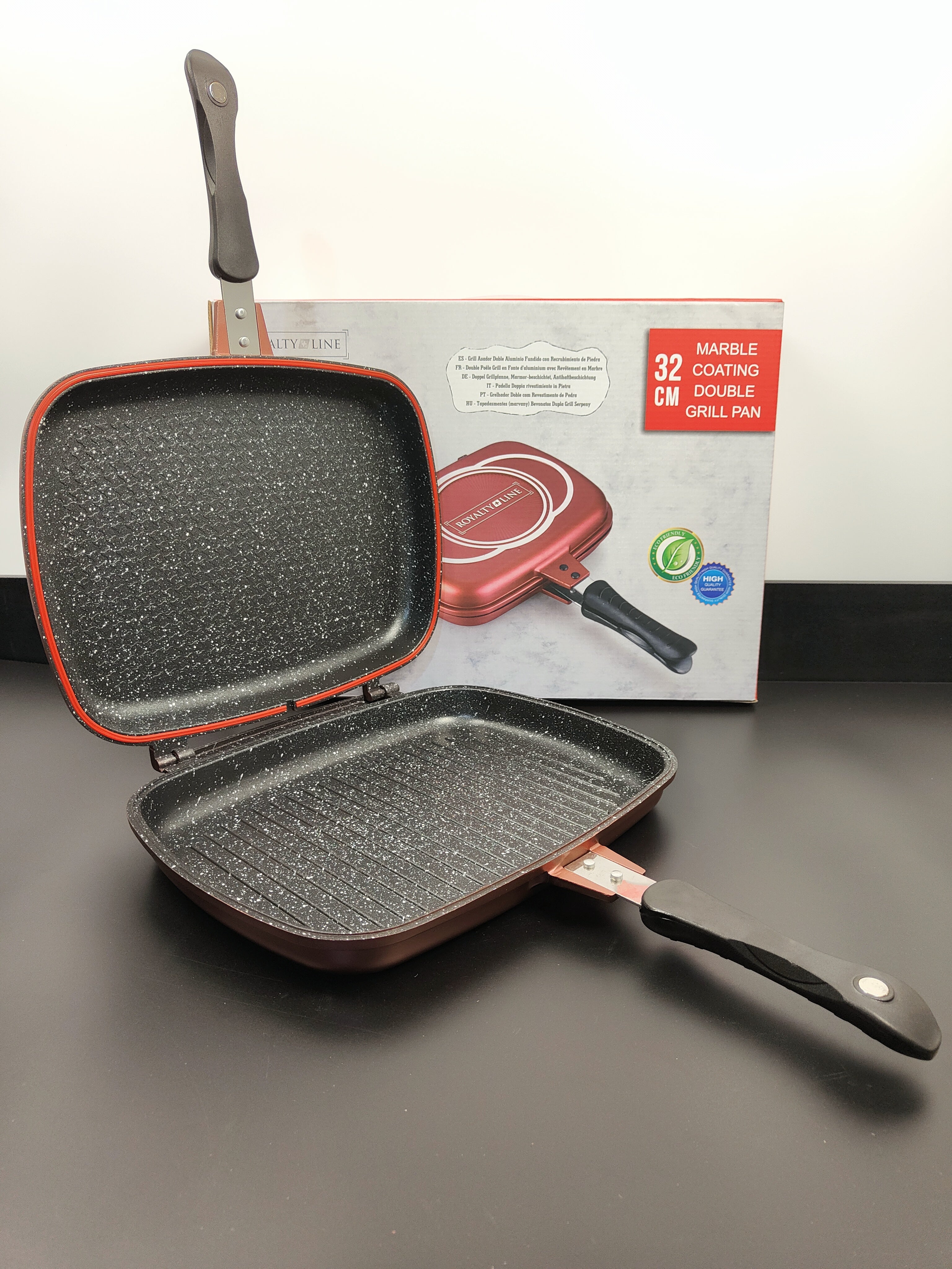 Tigaie grill dublă RL-DF32M