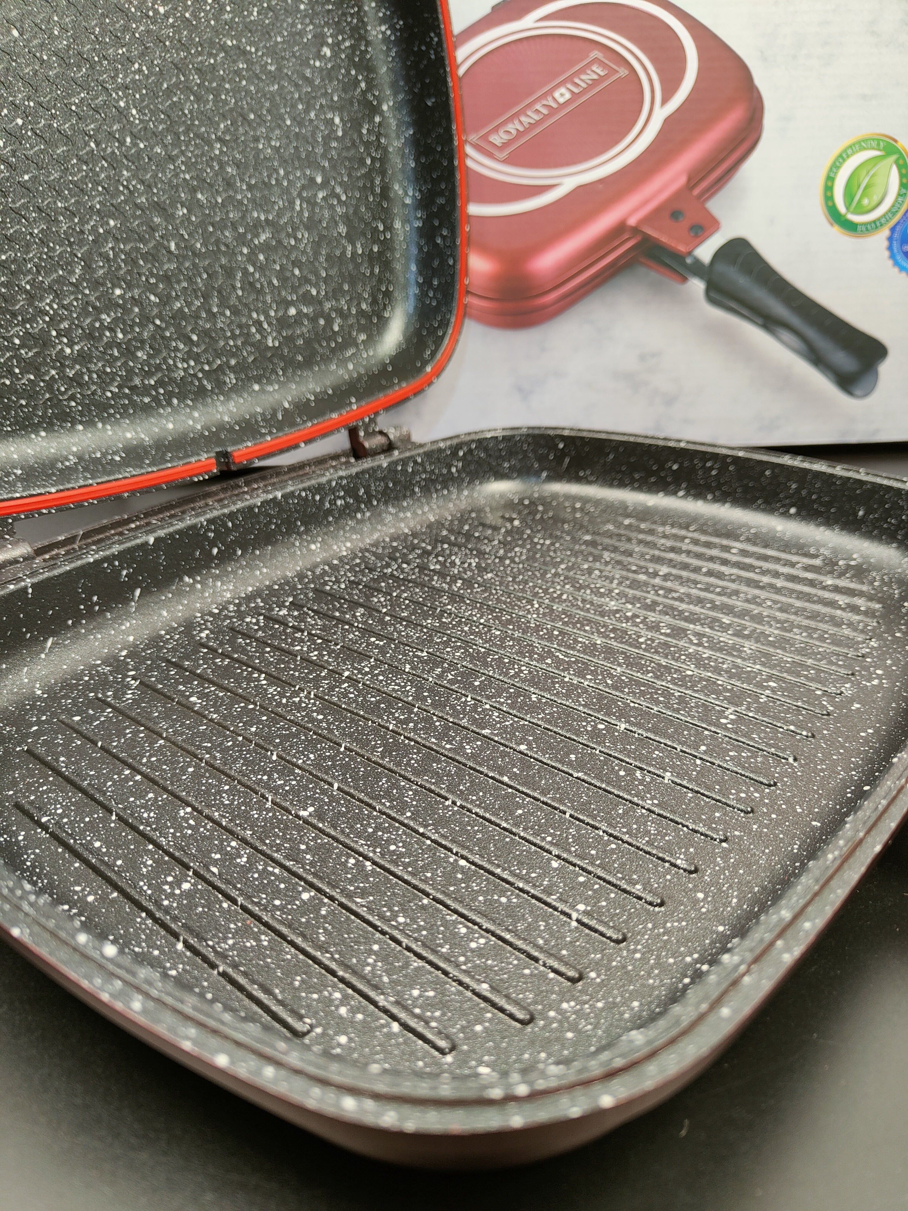 Tigaie grill dublă RL-DF32M